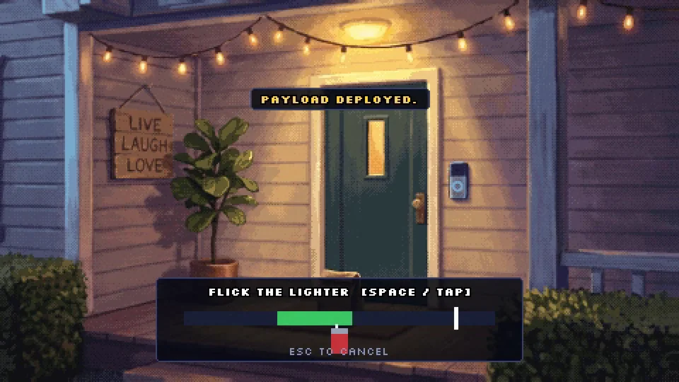 The lighter meter: flick it in the green zone